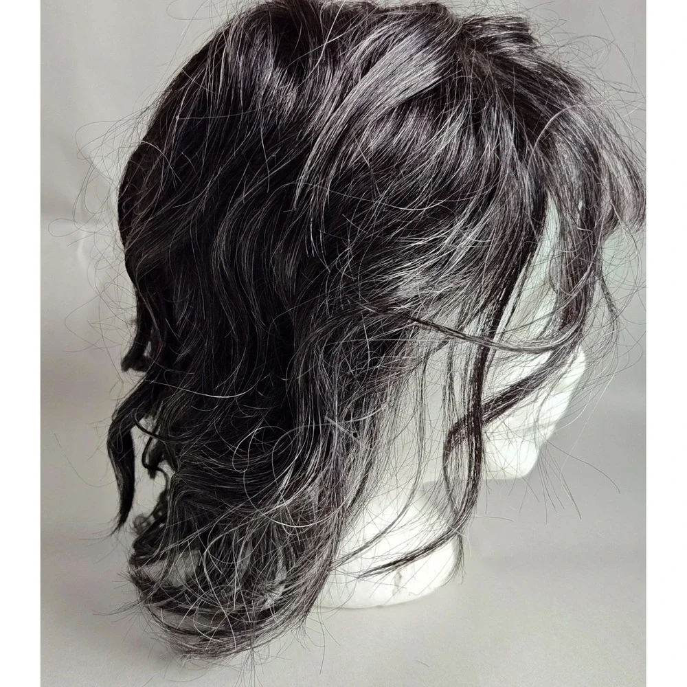 Jon Renau SmartLace Wig Women Salt and Pepper Grey Wavy Bob Synthetic